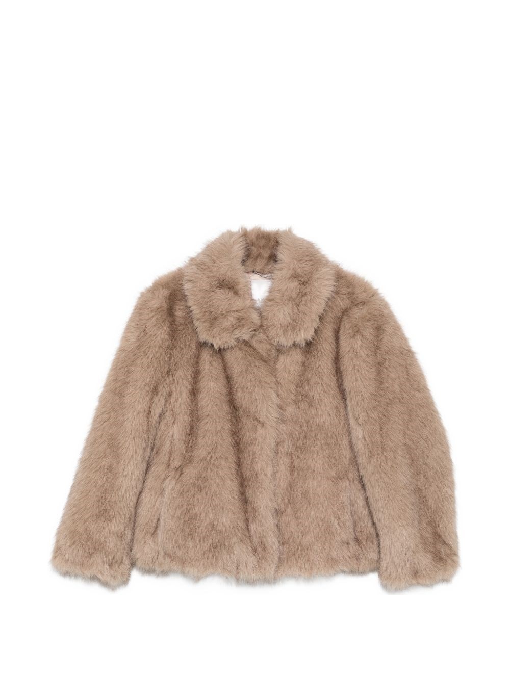 S Max Mara Faux-Fur Jacket