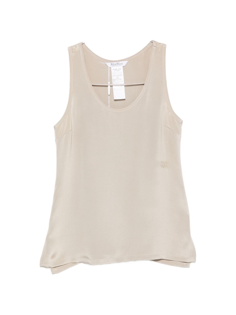 Max Mara Top In Seta