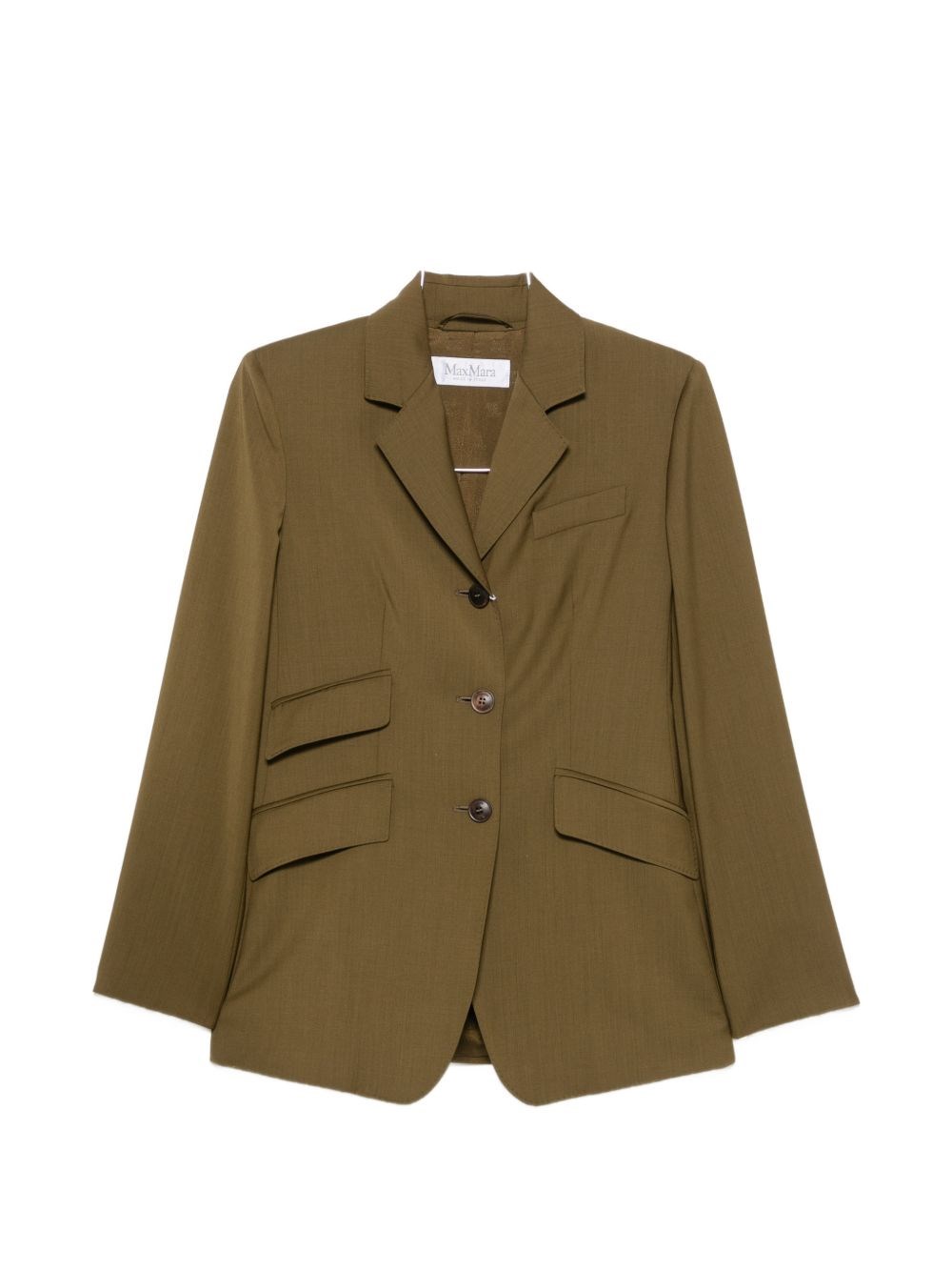 Max Mara Wool Single-Breasted Jacket