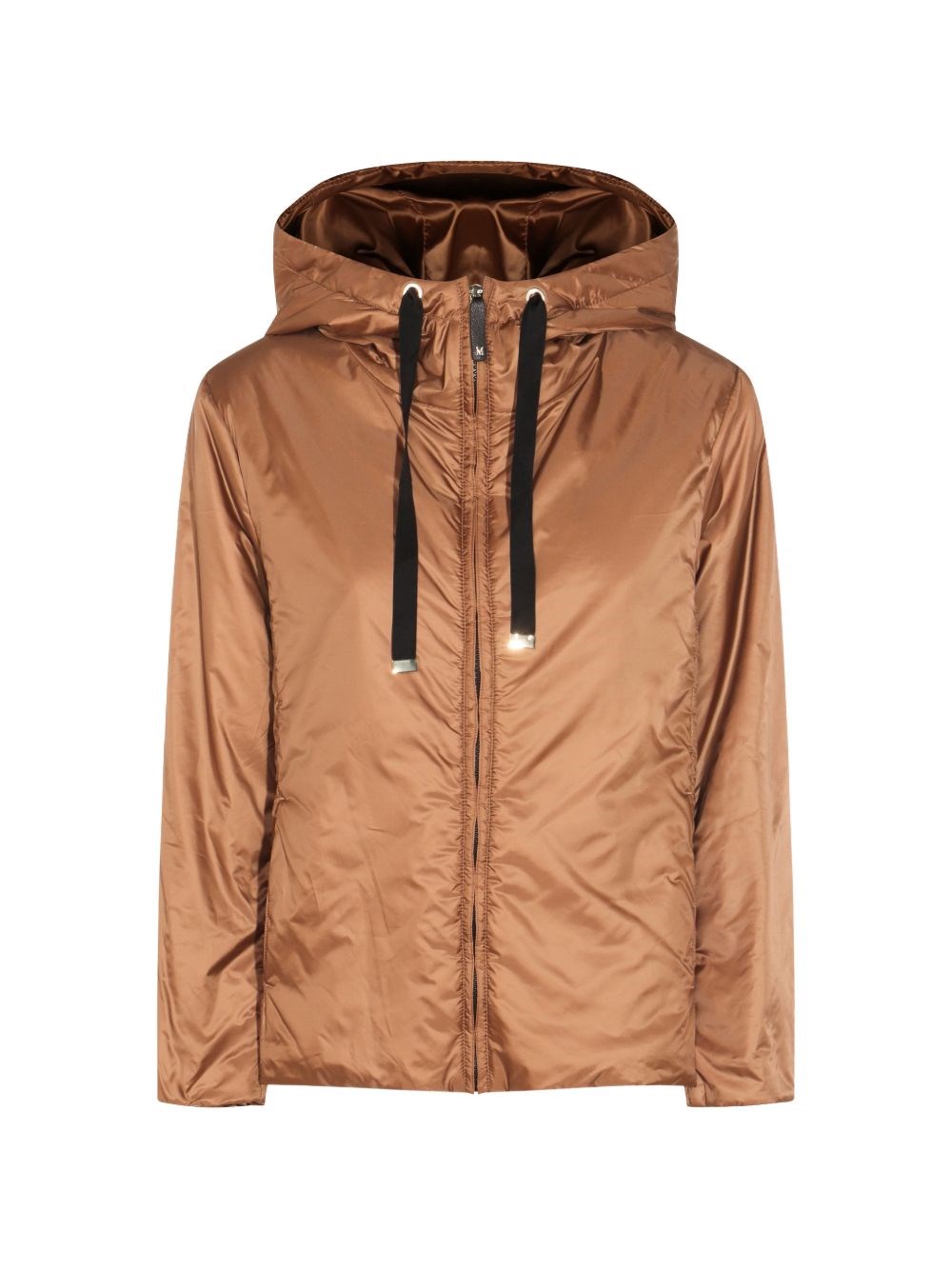 Max Mara The Cube Nylon Padded Blouson Jacket In Beige