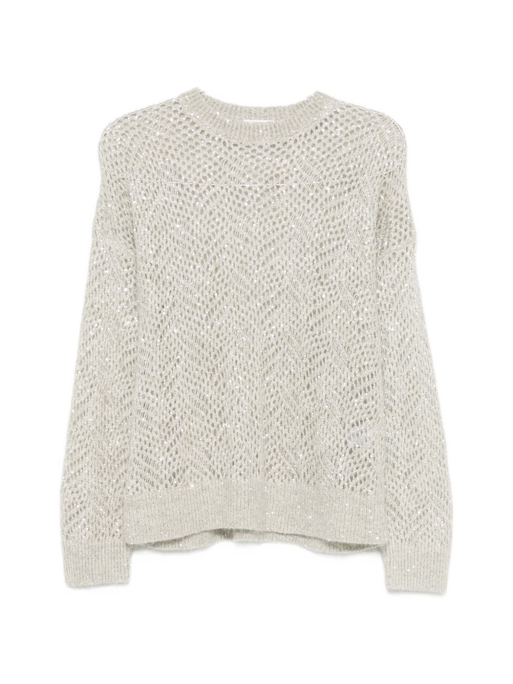 Brunello Cucinelli Wool Blend Crewneck Sweater