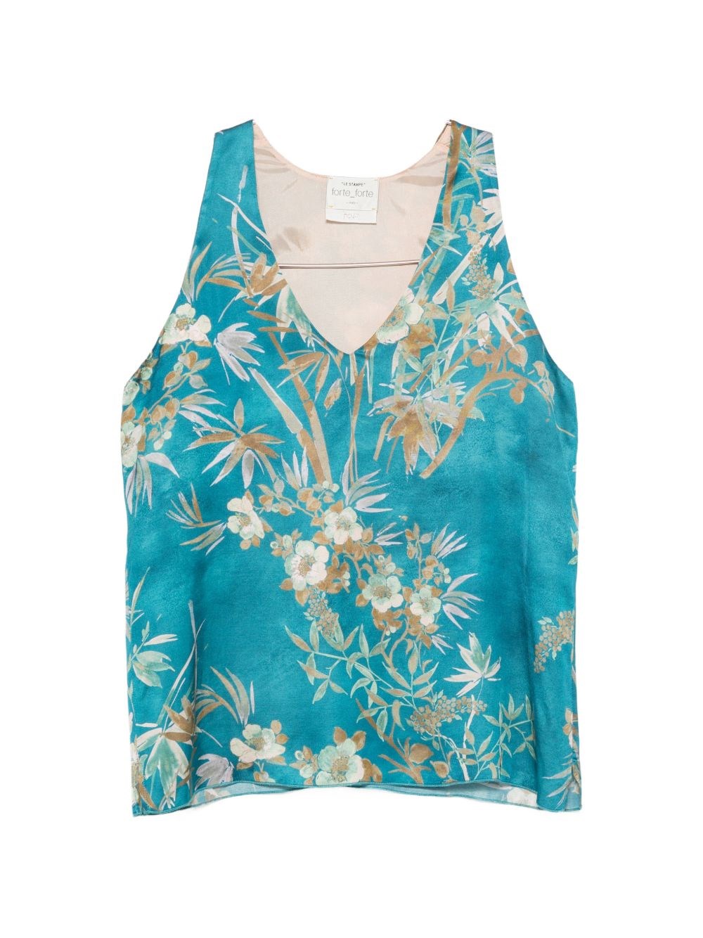 Forte Forte Printed Satin Top Forte Forte Printed Satin Top