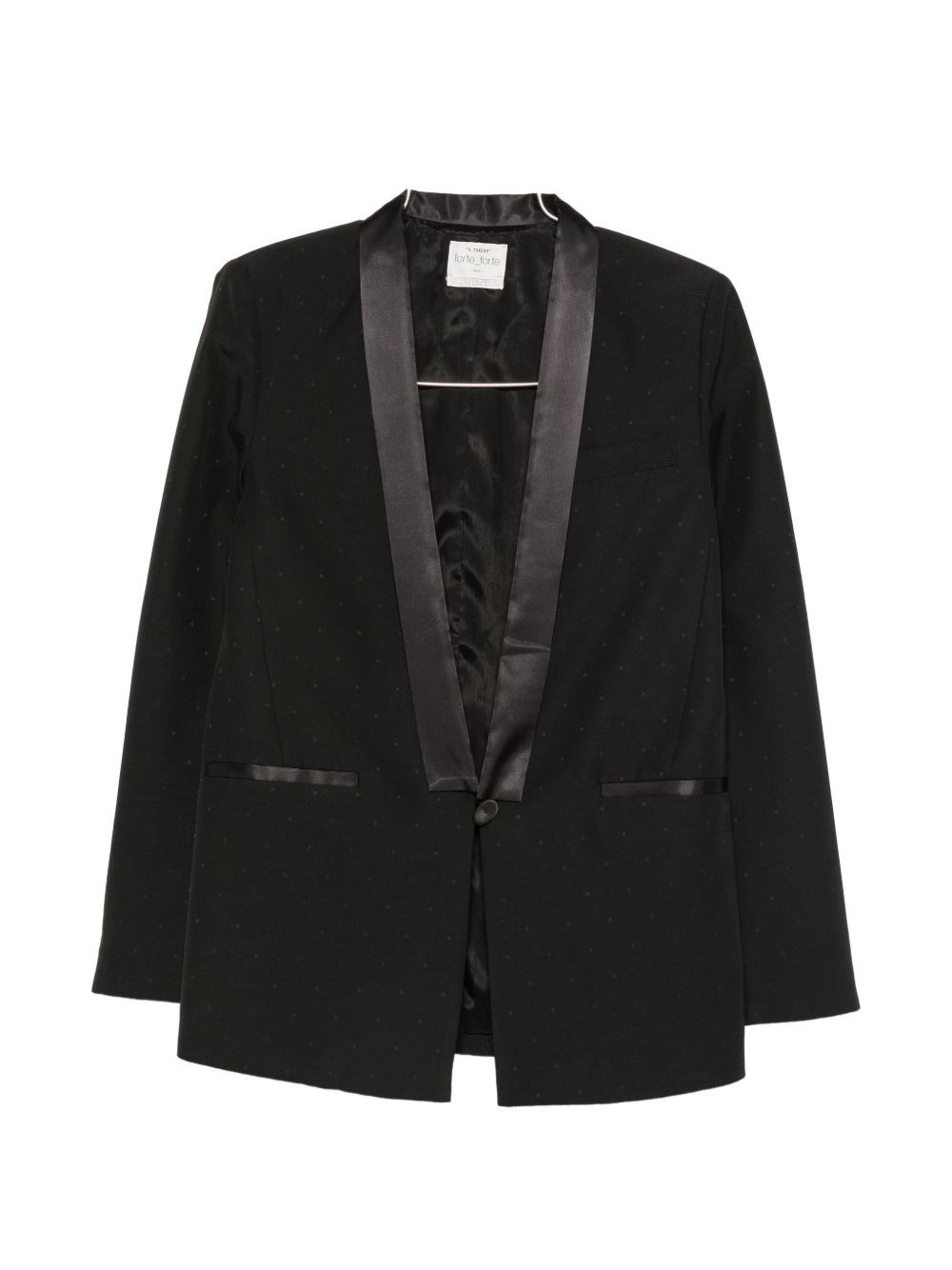 Forte Forte Wool Blend Smoking Jacket