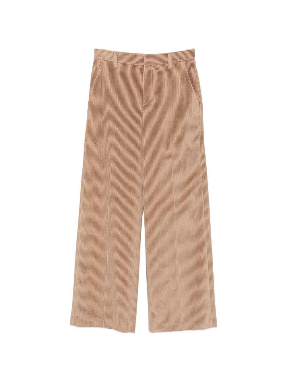 Brunello Cucinelli Velvet Wide-Leg Trousers