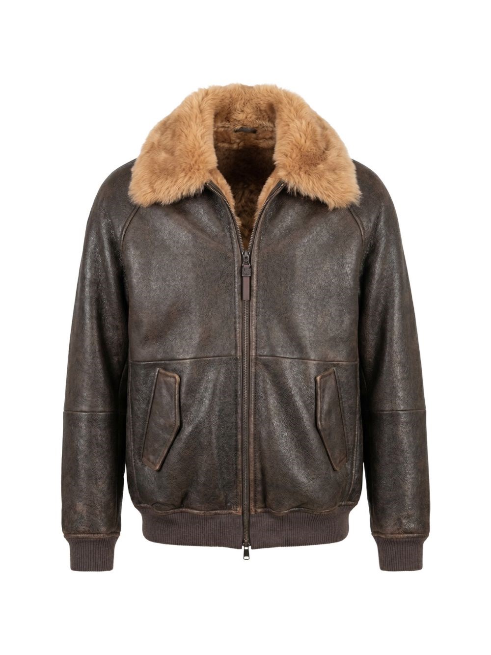 Brunello Cucinelli Leather Jacket