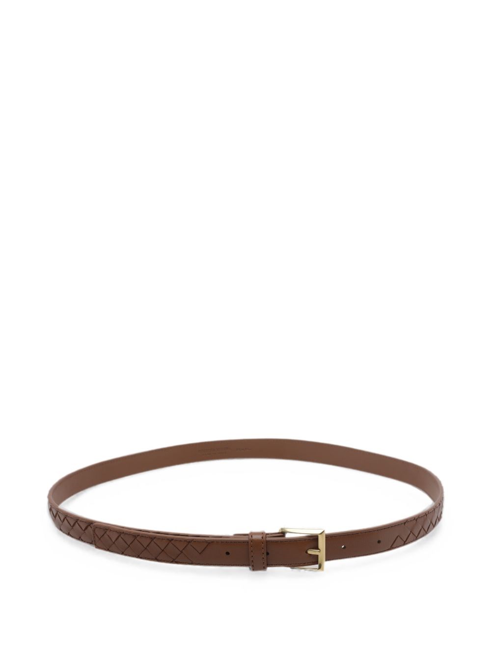 Bottega Veneta Solo Leather Belt