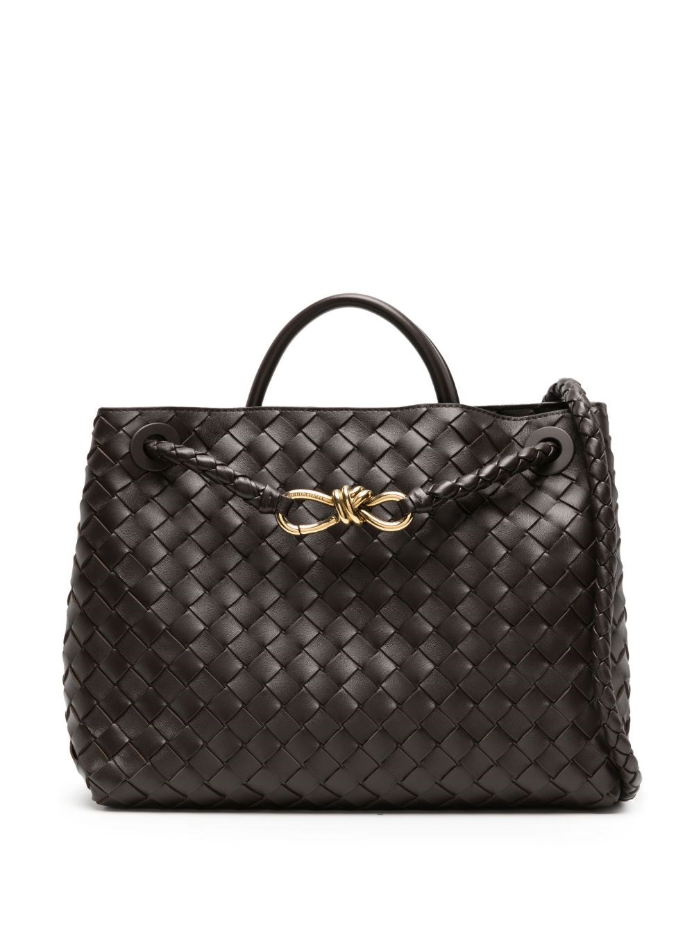 Bottega Veneta Andiamo Medium Leather Tote Bag