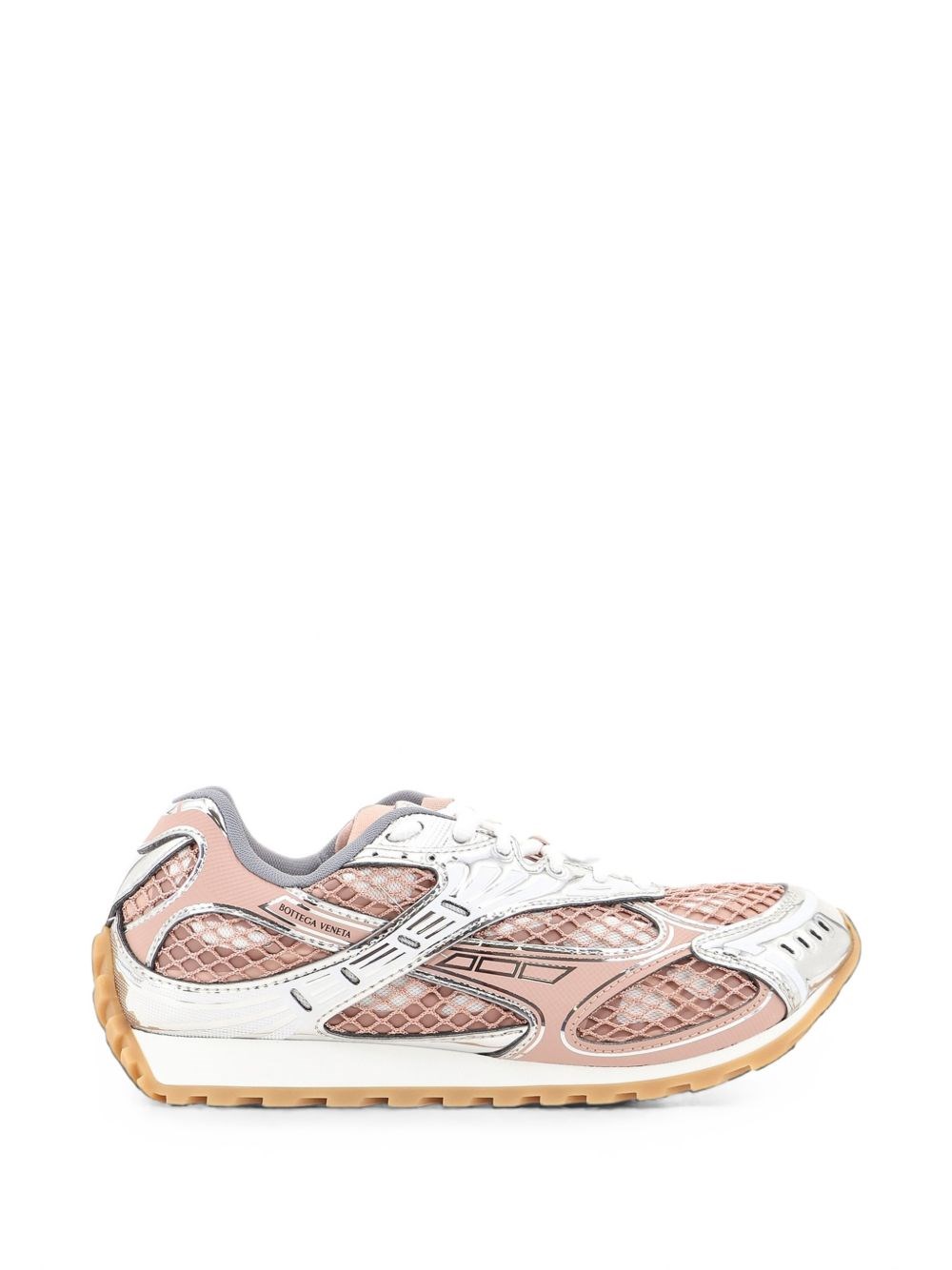 Sneaker Orbit bianche/rosa in pelle