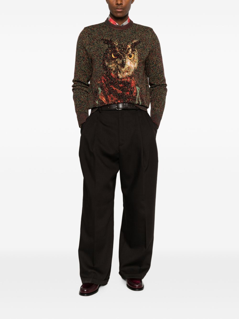 Etro Wool Blend Crewneck Sweater