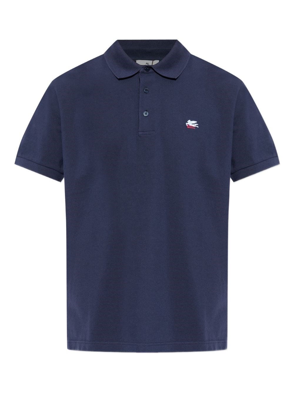 Etro Logo Cotton Polo Shirt