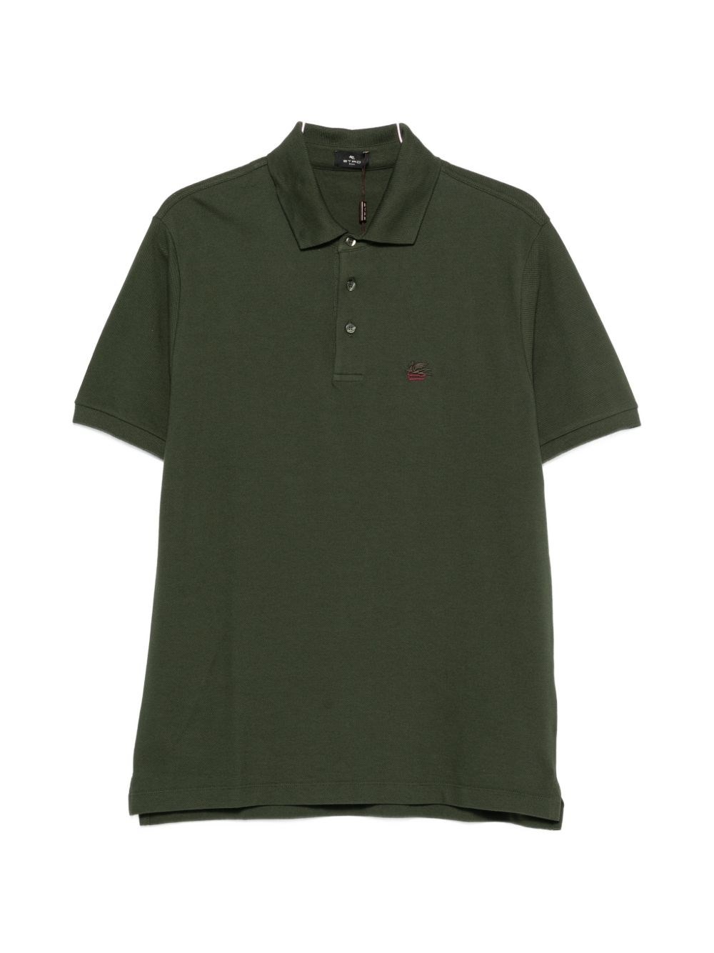 Etro Logo Cotton Polo Shirt