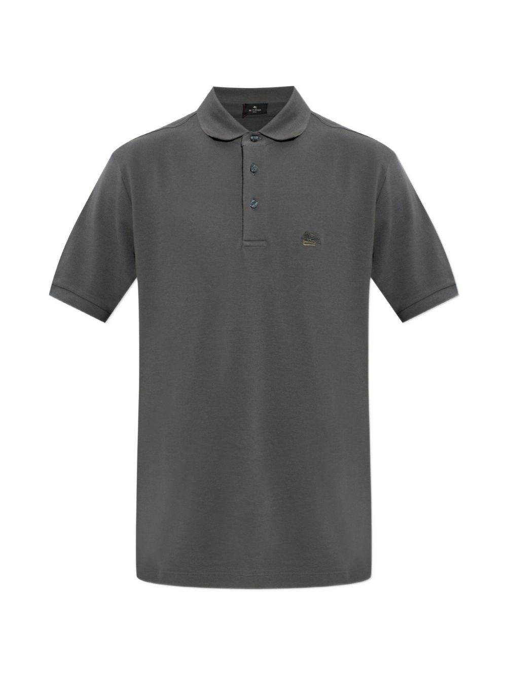 Etro Logo Cotton Polo Shirt