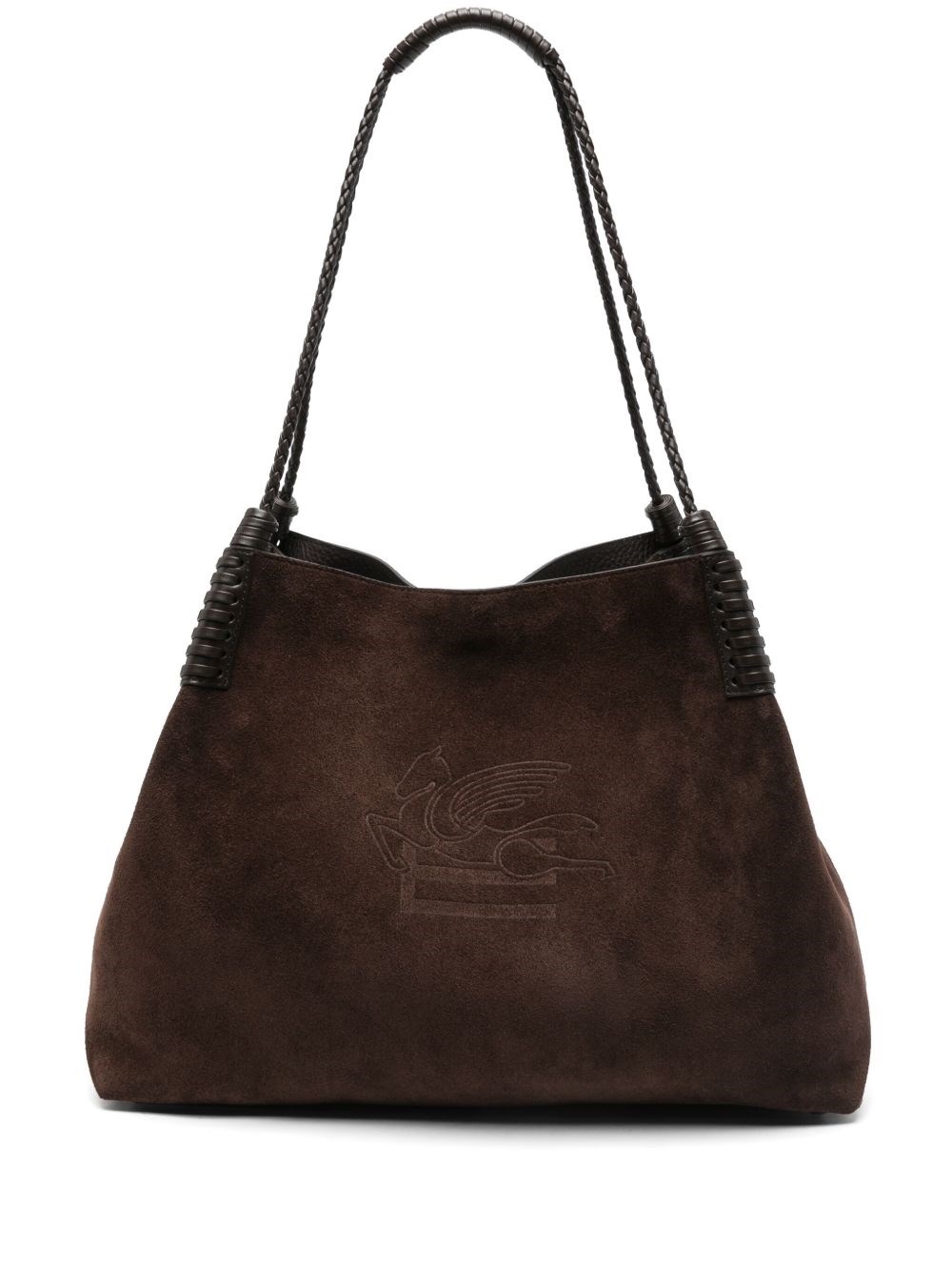 Etro Large Leather Tote Bag