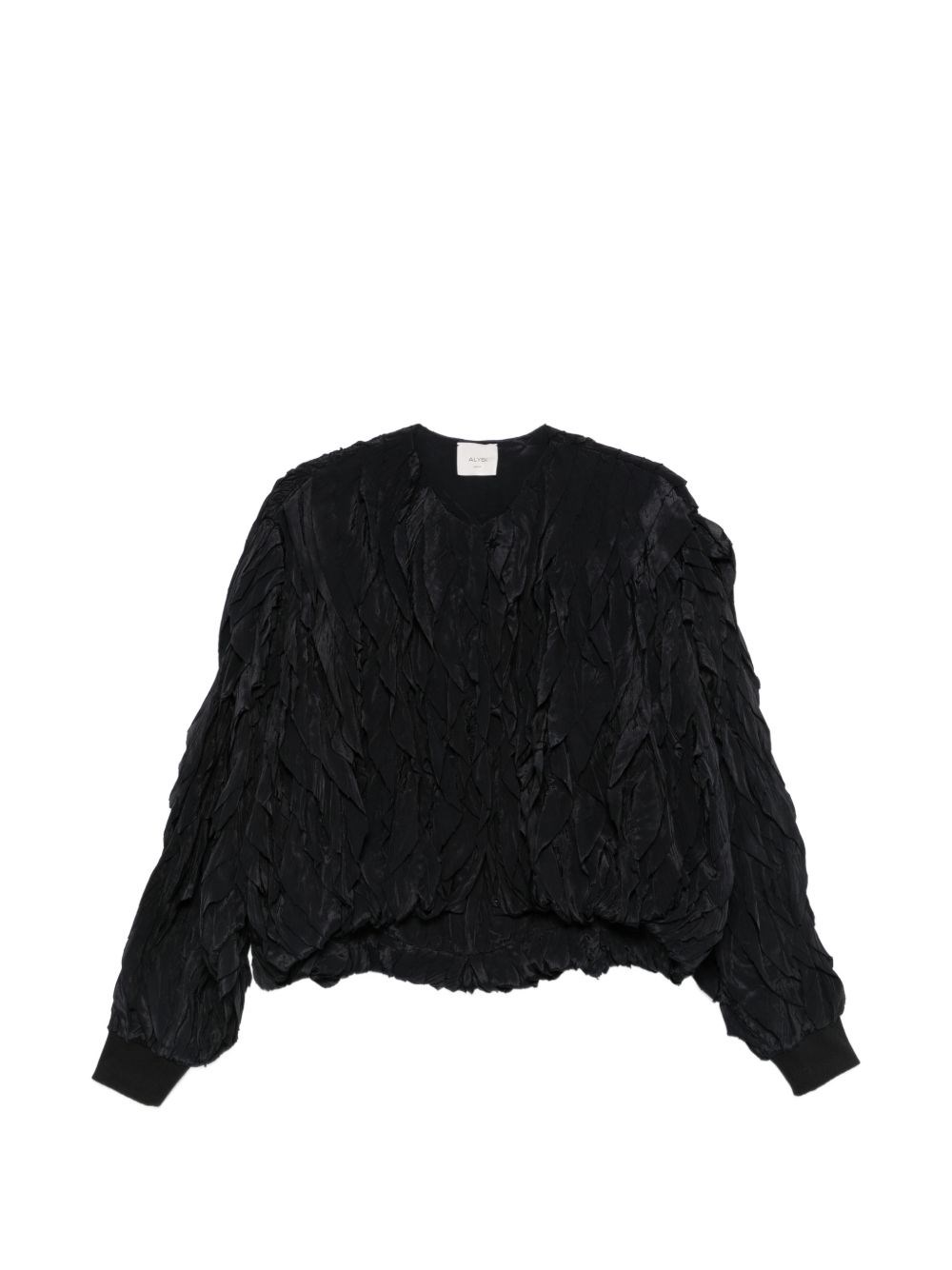 Alysi Ruffled Bomber Jacket Alysi Ruffled Bomber Jacket