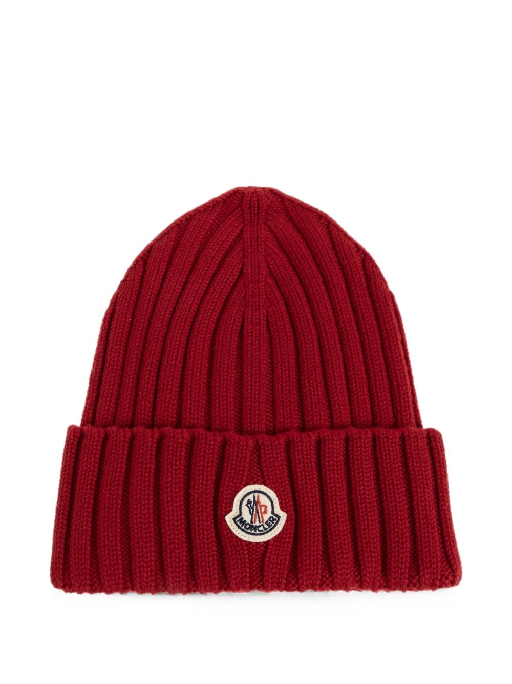 Moncler Logo Wool Beanie