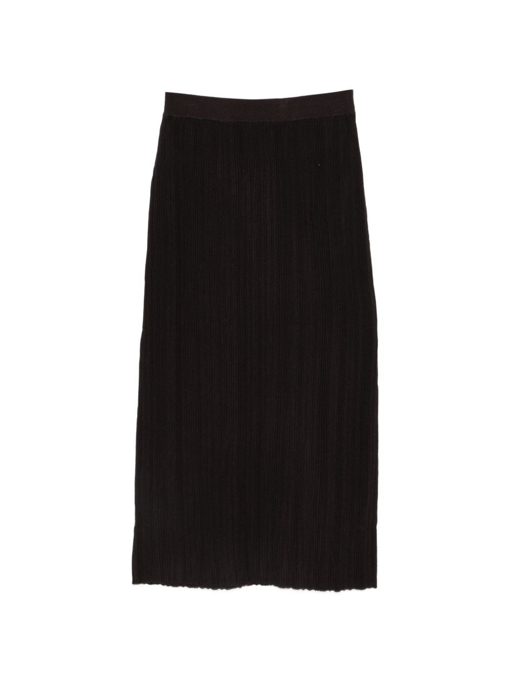 Wool Long Skirt