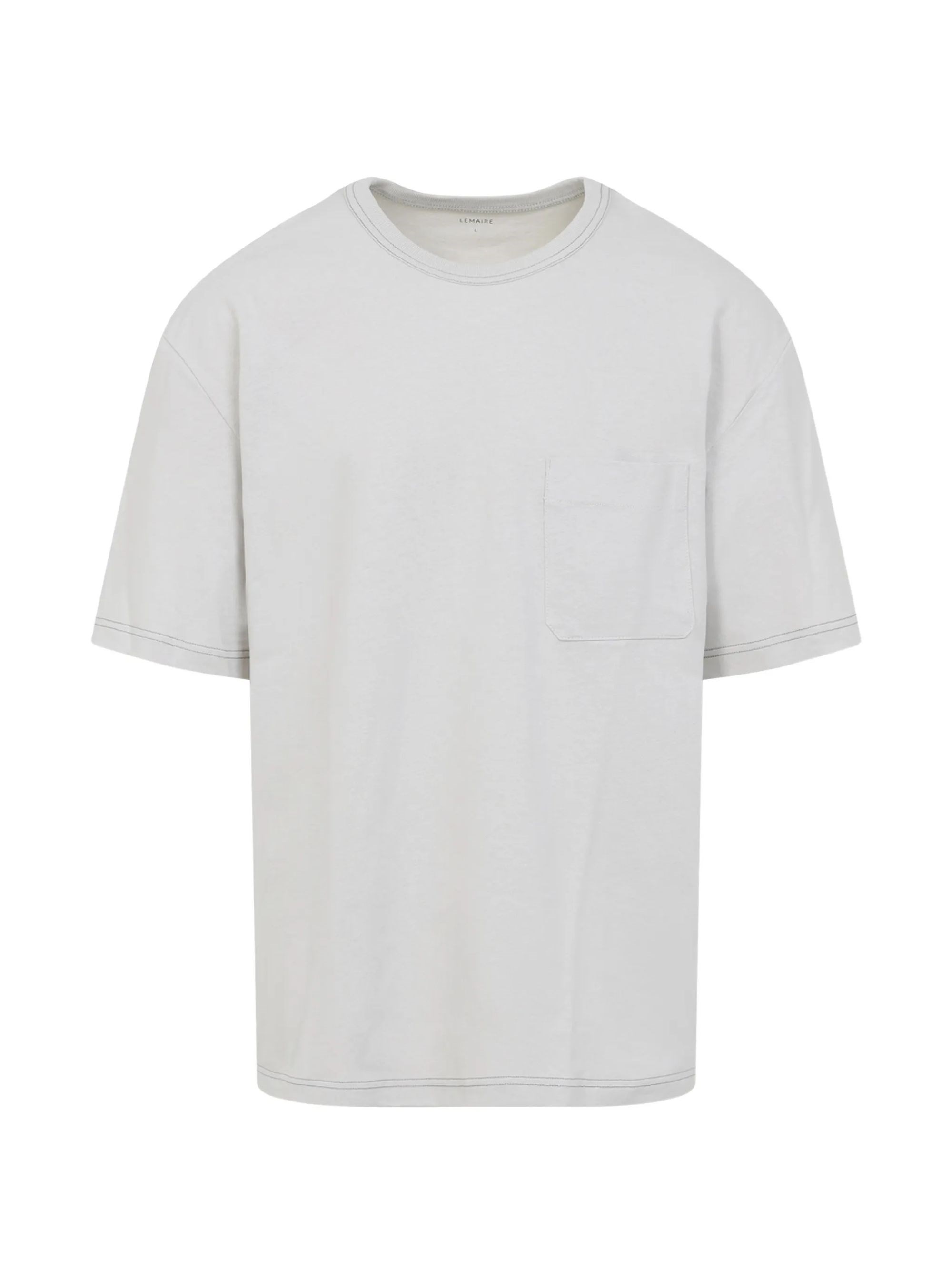 Lemaire Cotton And Linen T-Shirt