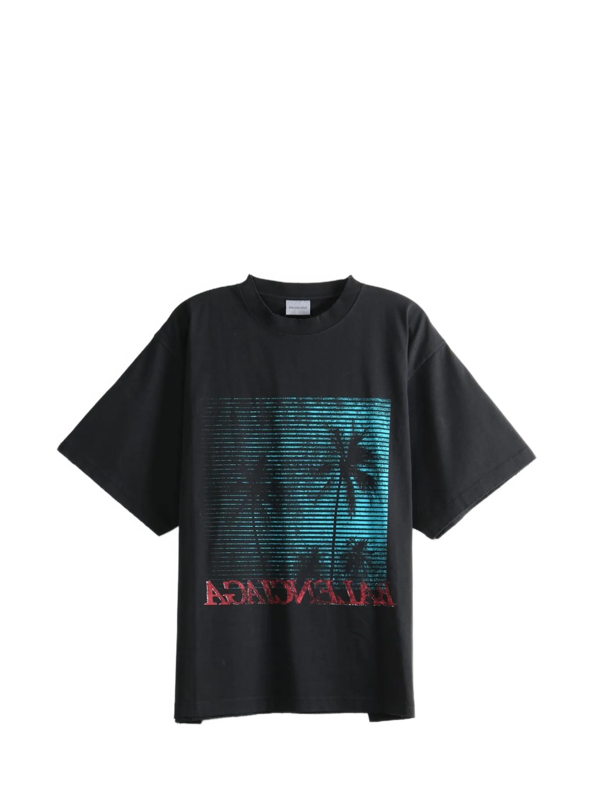 BALENCIAGA Distressed Cotton Jersey T-Shirt