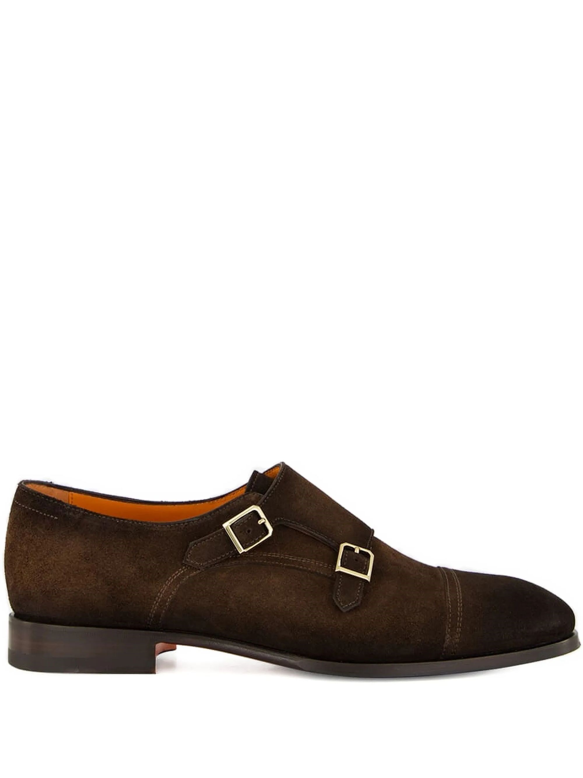 Santoni Double-Buckle Loafer