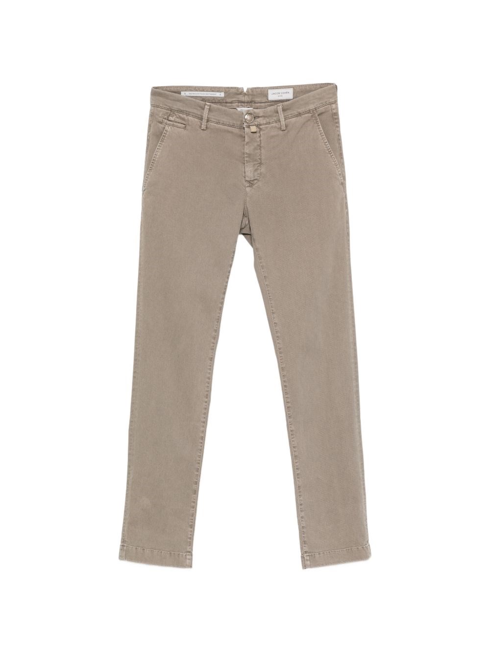 Jacob Cohen Slim Fit Cotton Trousers