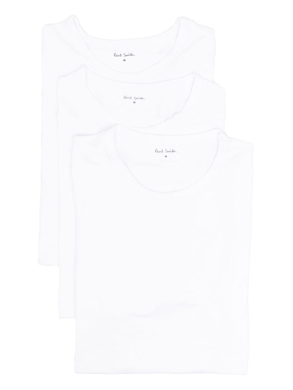 Paul Smith White Modal Lounge T-Shirts Three Pack