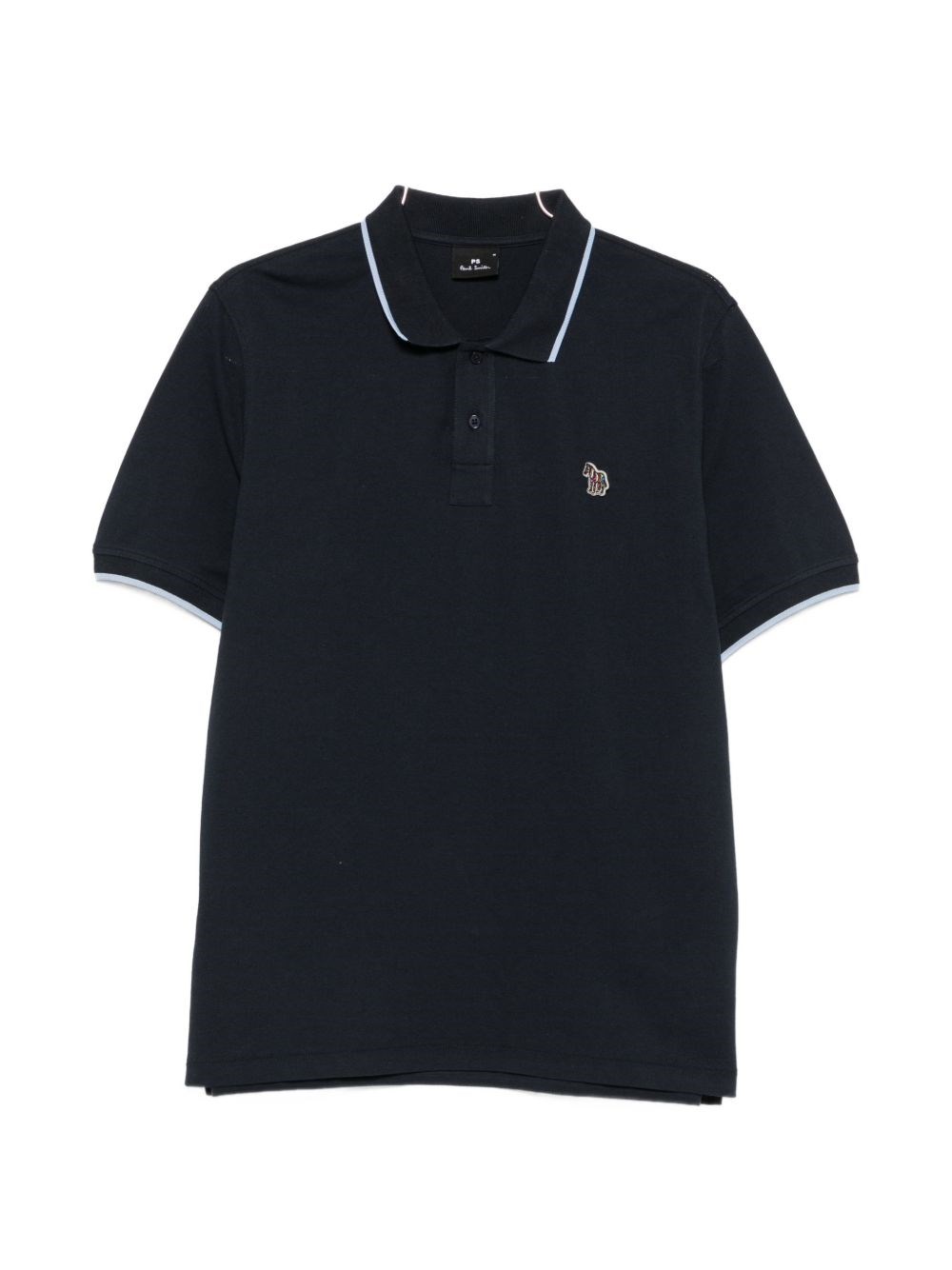 PS PAUL SMITH Zebra Logo Cotton Polo Shirt