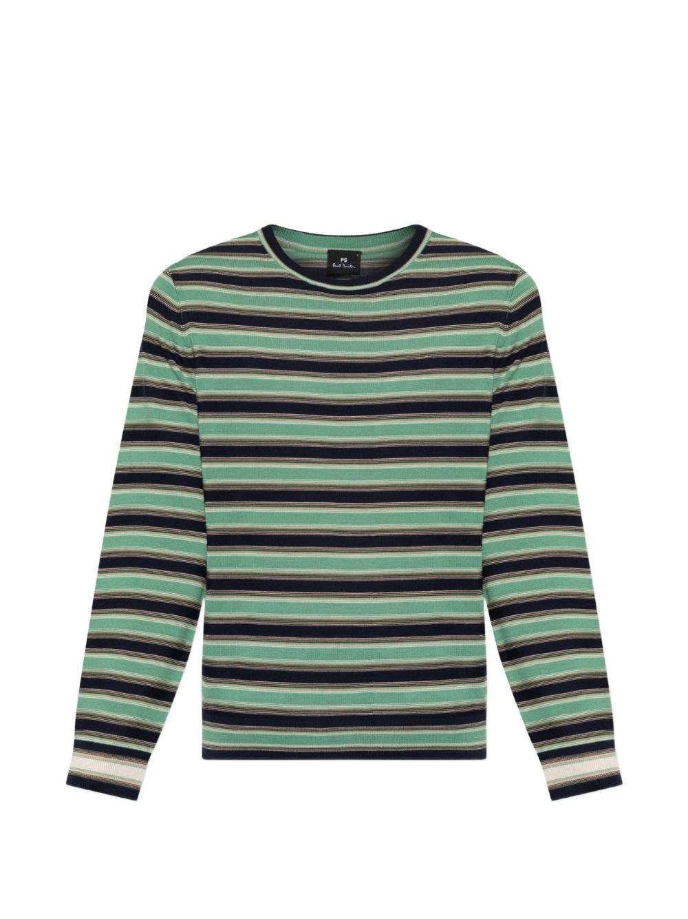 Ps Paul Smith Wool Striped Crewneck Sweater