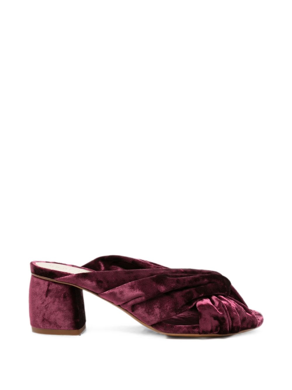 Forte Forte Velvet Heel Sandals