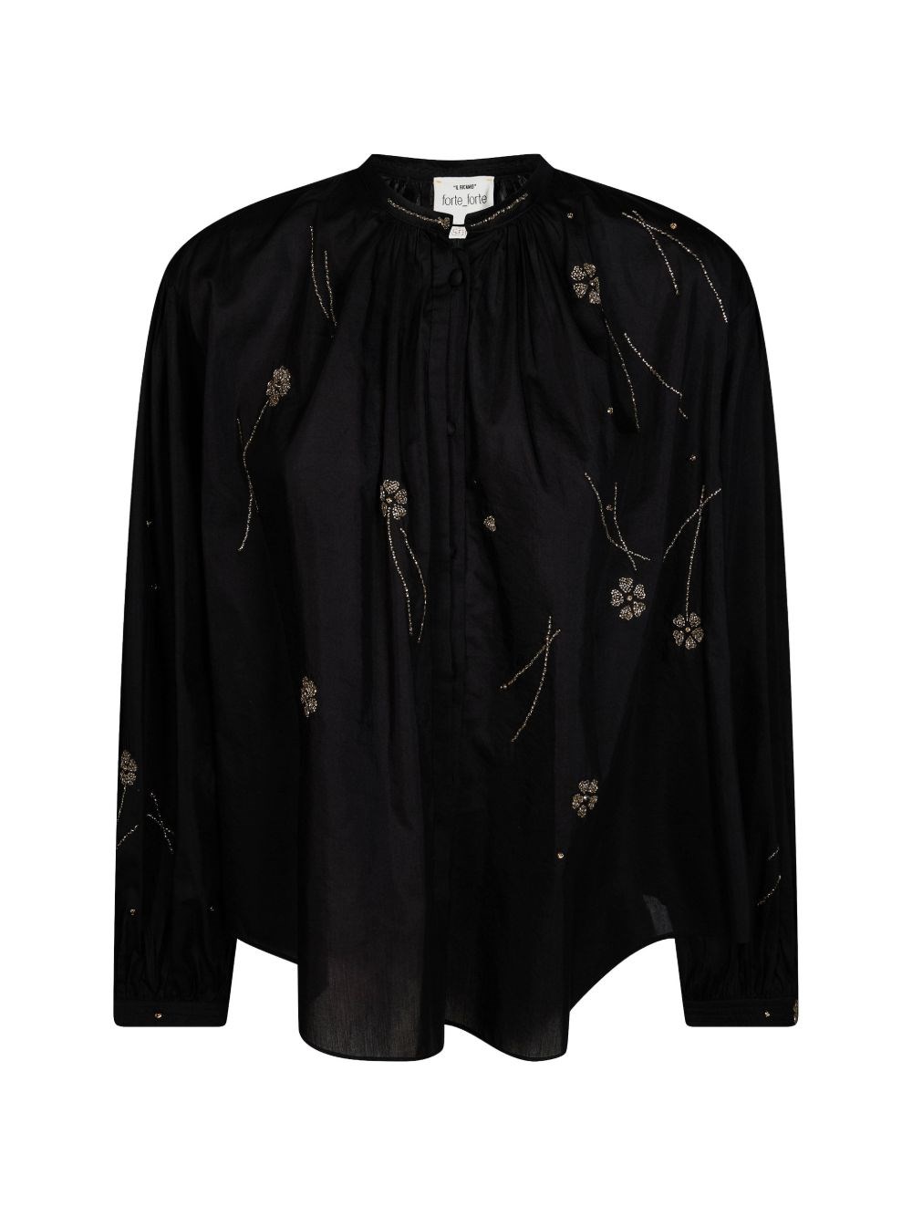Forte Forte Embroidered Cotton Blouse