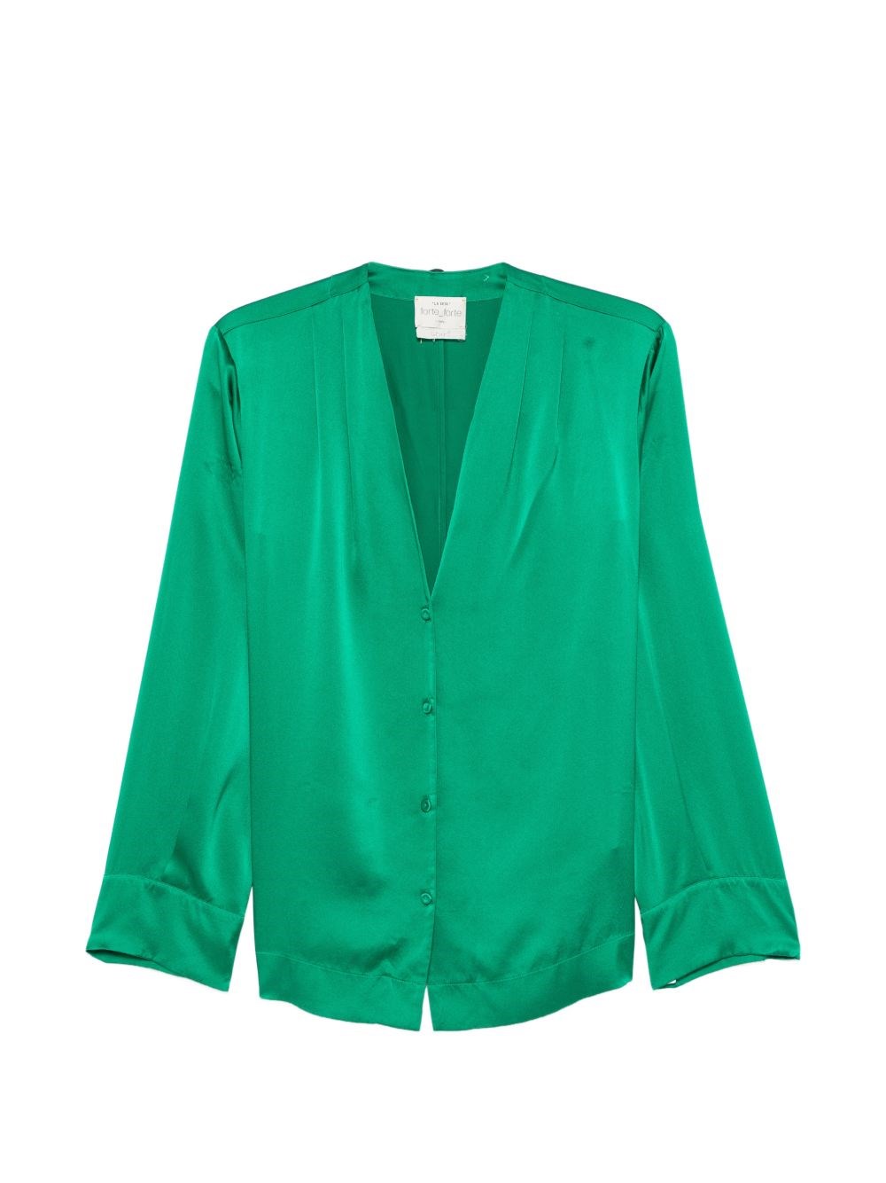 Forte Forte Camicia In Satin Di Seta