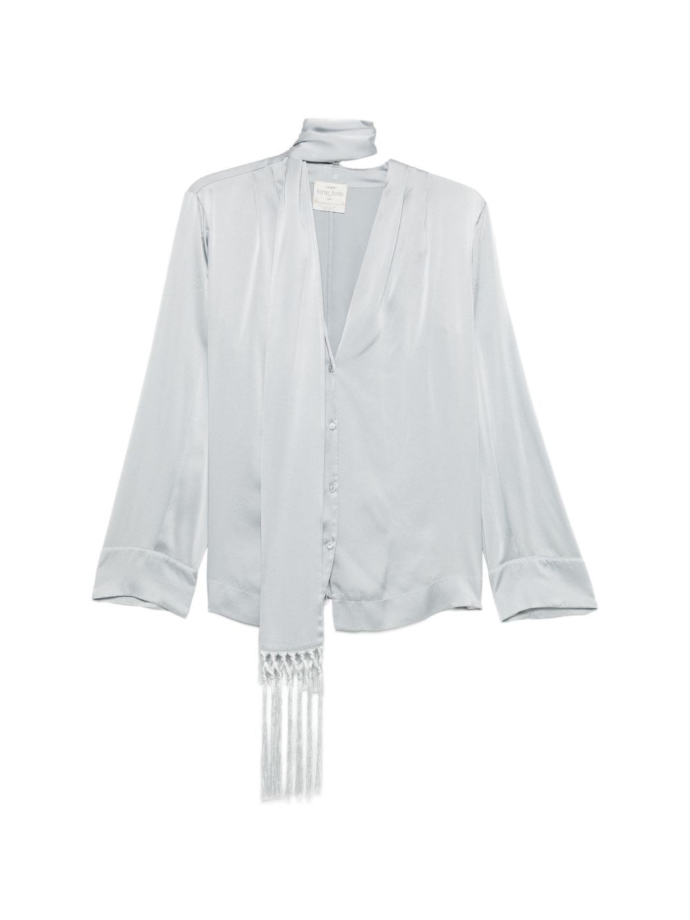 Forte Forte Camicia In Satin Di Seta