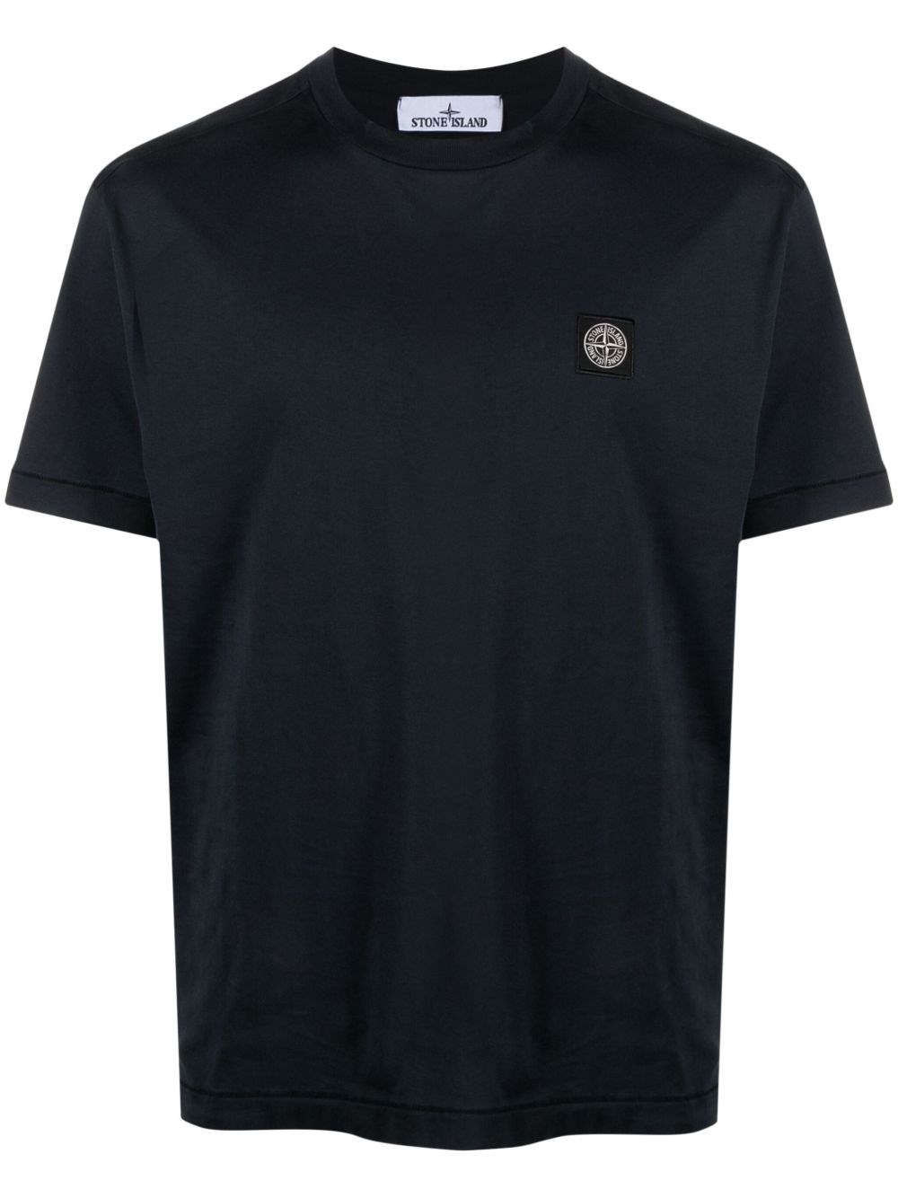 Stone Island Logo Cotton T-Shirt