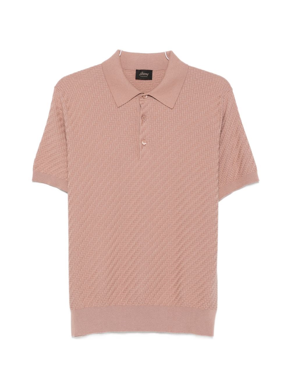 Cotton And Cashmere Polo Shirt