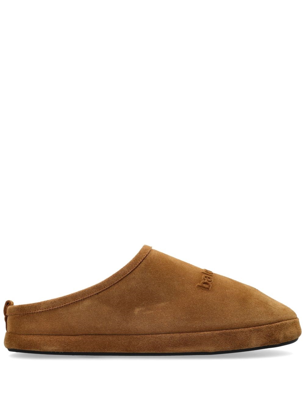Balenciaga Alaska Suede Leather Slippers