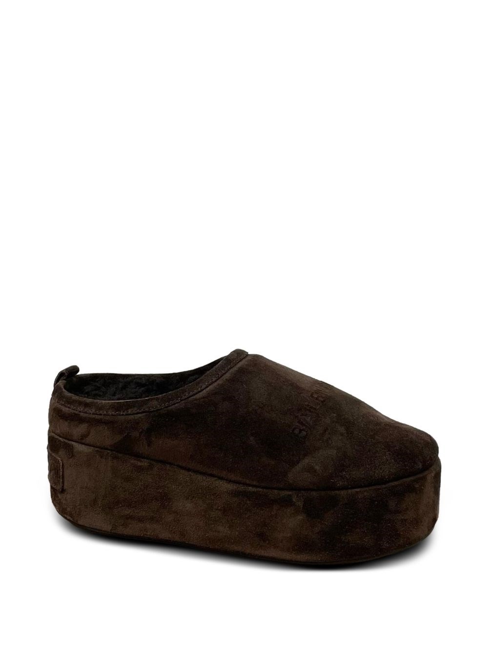 Brown Espresso Alaska Soft platform clogs