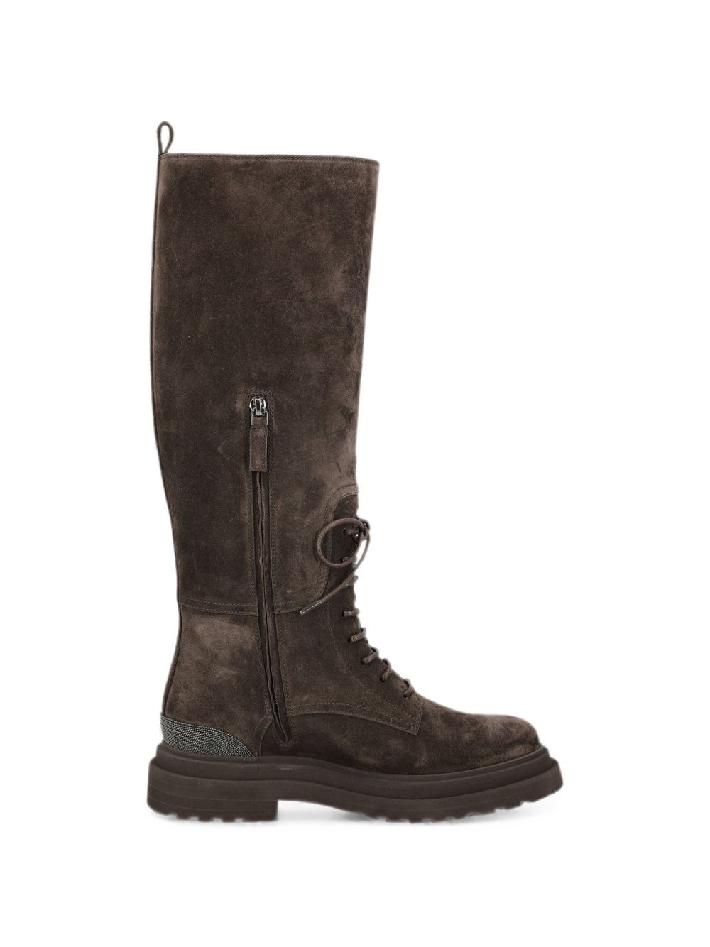 Brunello Cucinelli Suede Leather Boots