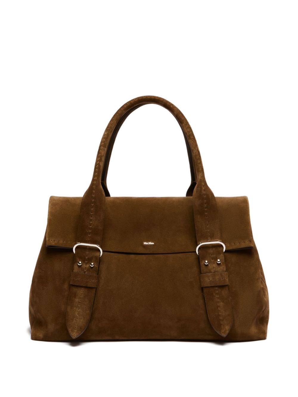 Max Mara Suede Leather Handbag