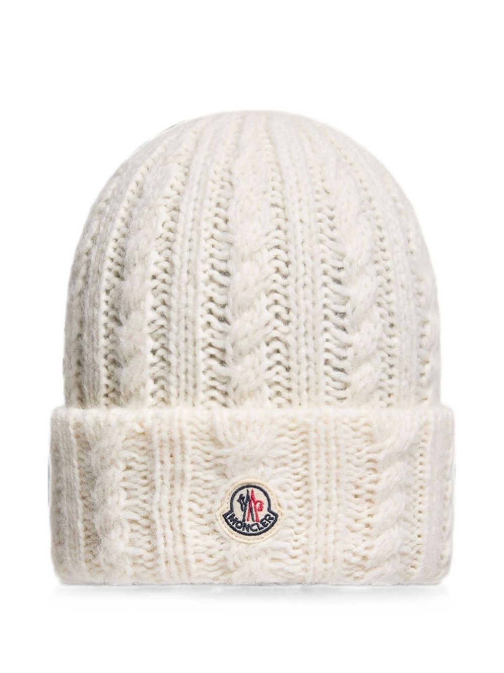 Moncler Logo Wool Beanie