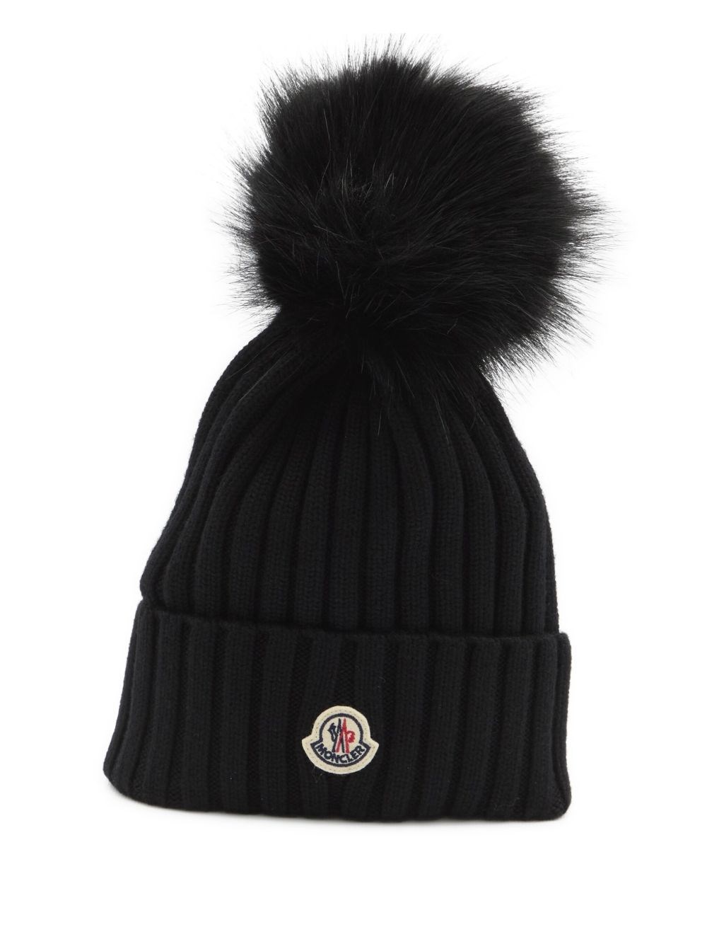 Moncler Logo Wool Beanie