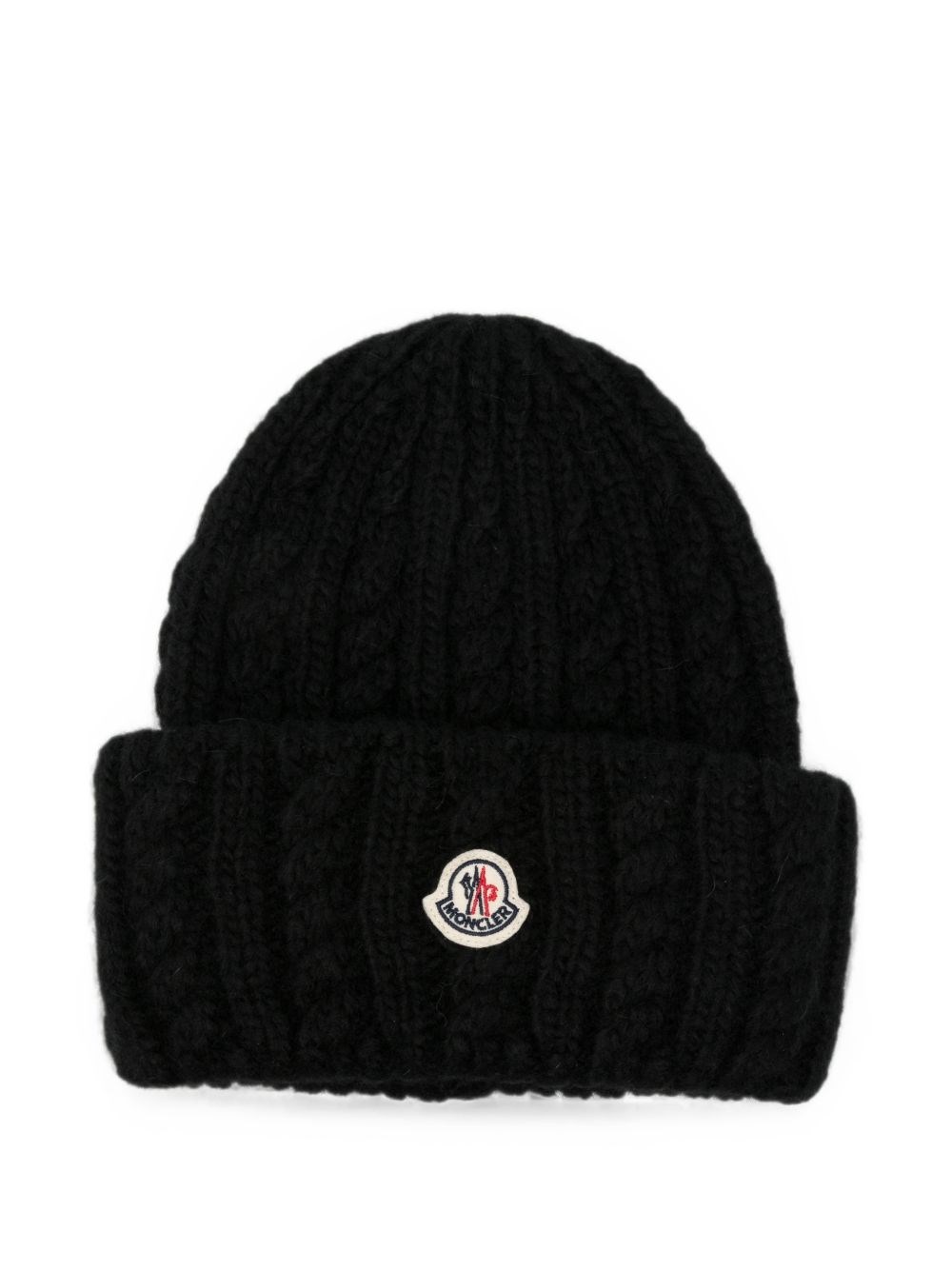 Moncler Logo Wool Beanie