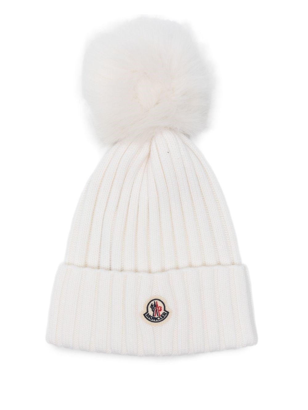Moncler Logo Wool Beanie