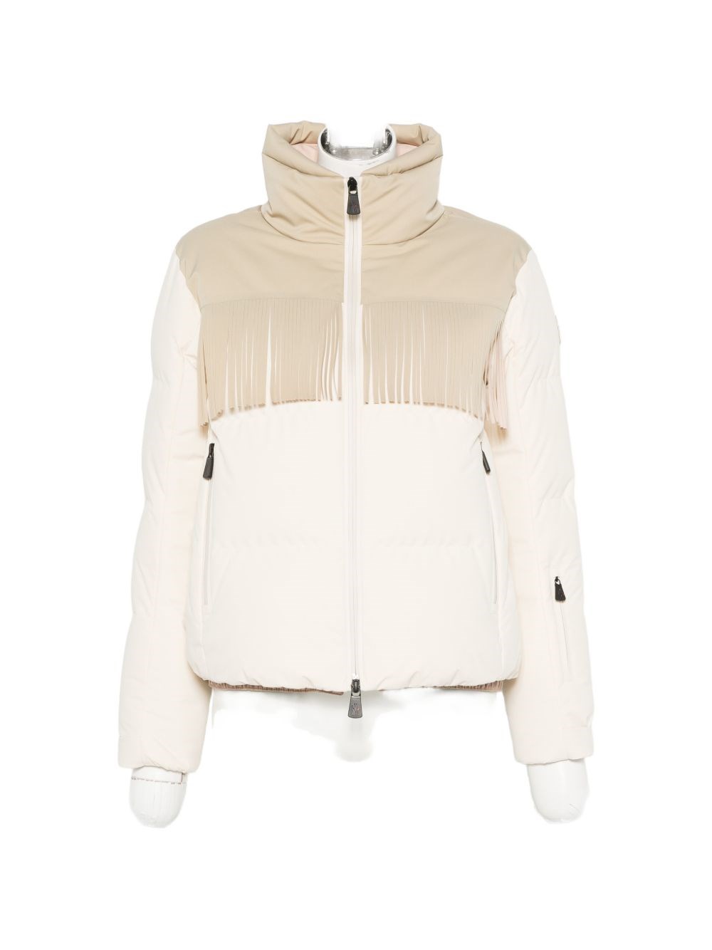 MONCLER GRENOBLE Beige 'Bessin' Ski Jacket