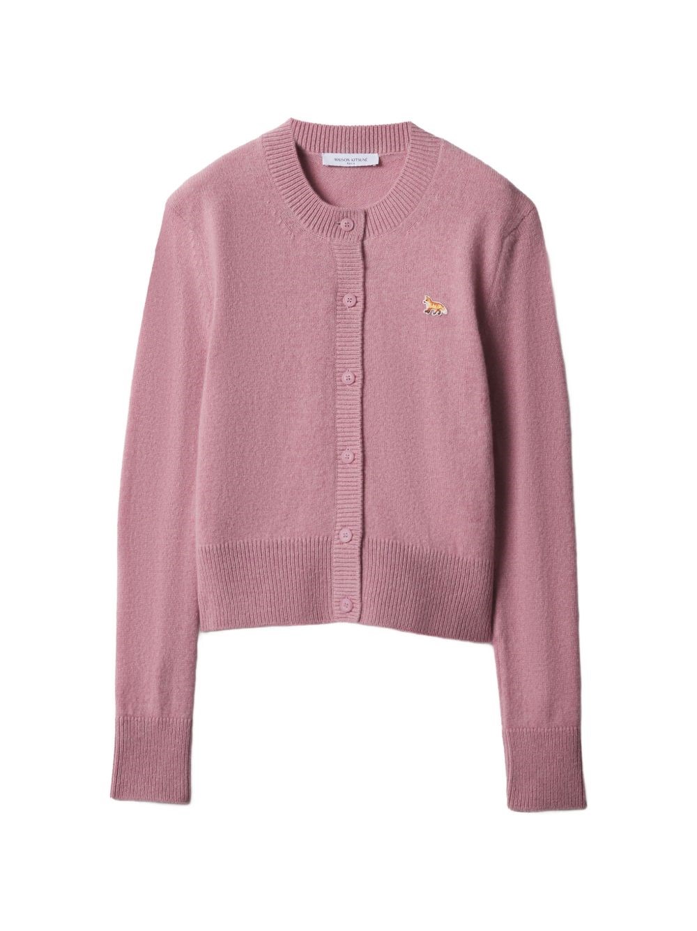 MAISON KITSUNE' Baby Fox Wool Cardigan