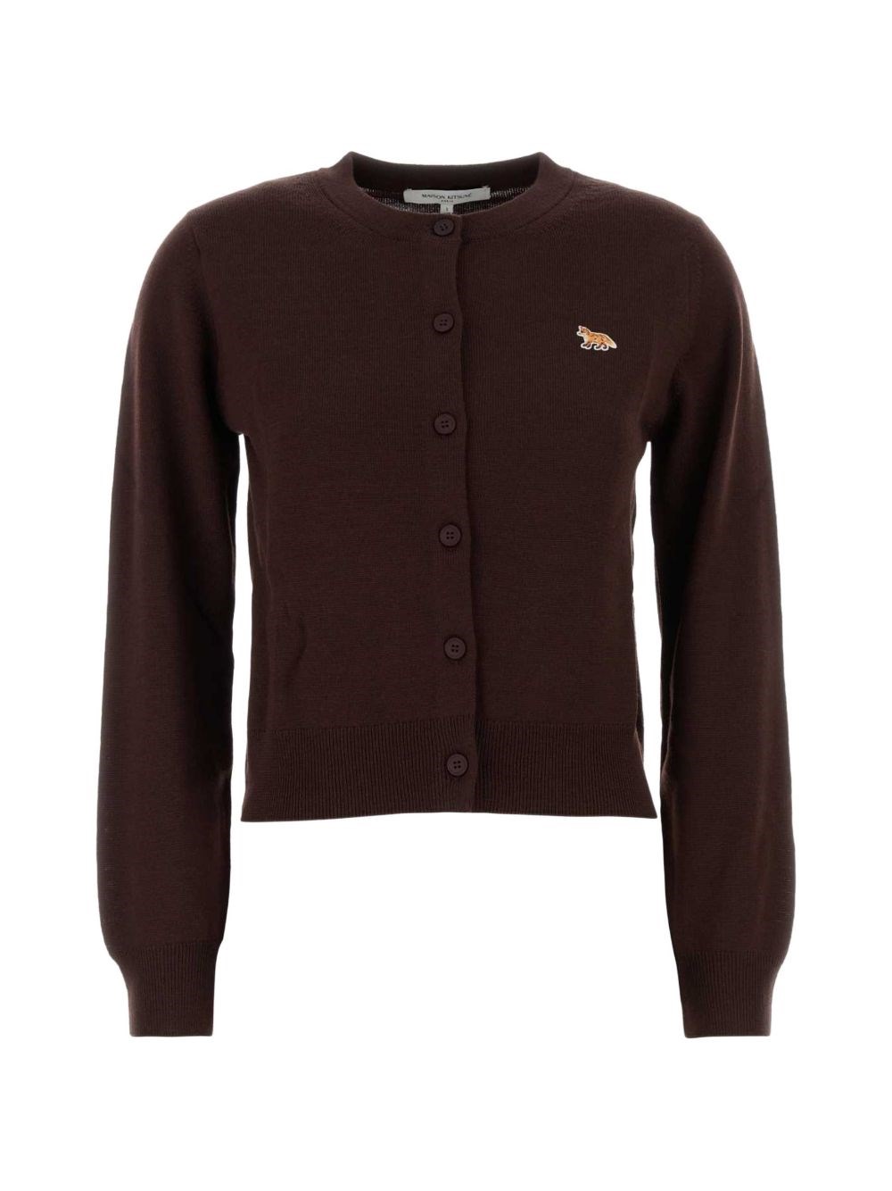 MAISON KITSUNE' Baby Fox Wool Cardigan