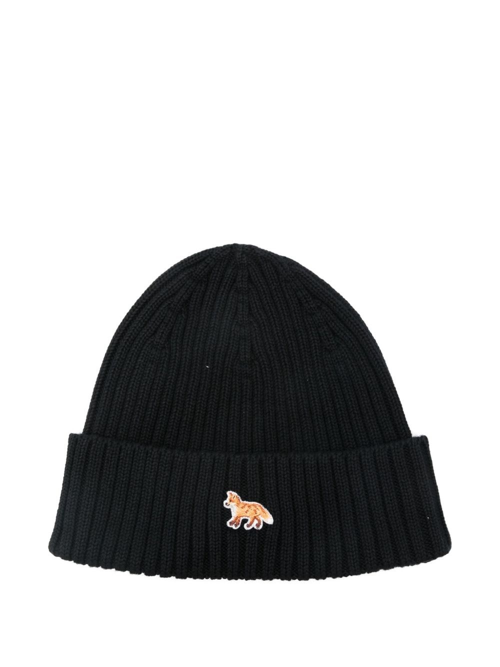 Maison Kitsuné Baby Fox cappello beanie in lana