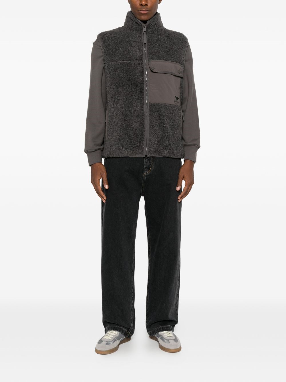 Maison Kitsune’ Fleece Vest Maison Kitsune’