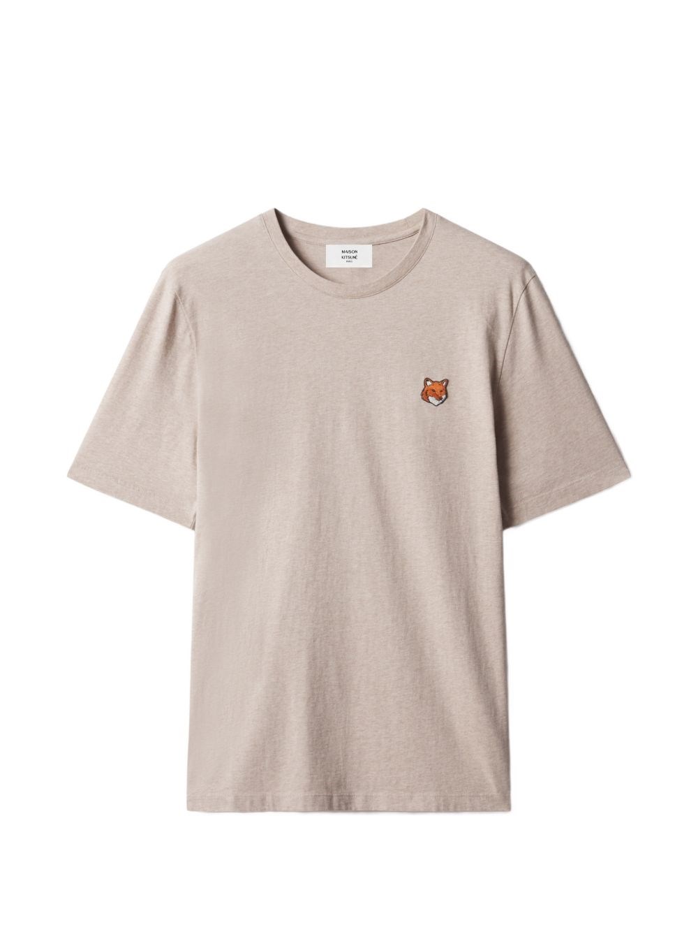 MAISON KITSUNE' Fox Head Cotton T-Shirt