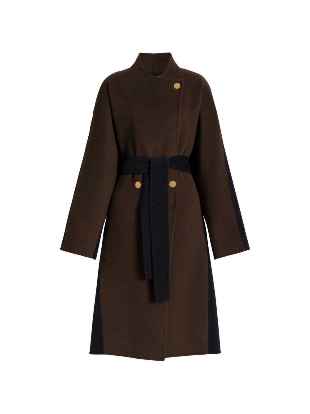 ALBERTA FERRETTI Wool And Cashmere Long Coat