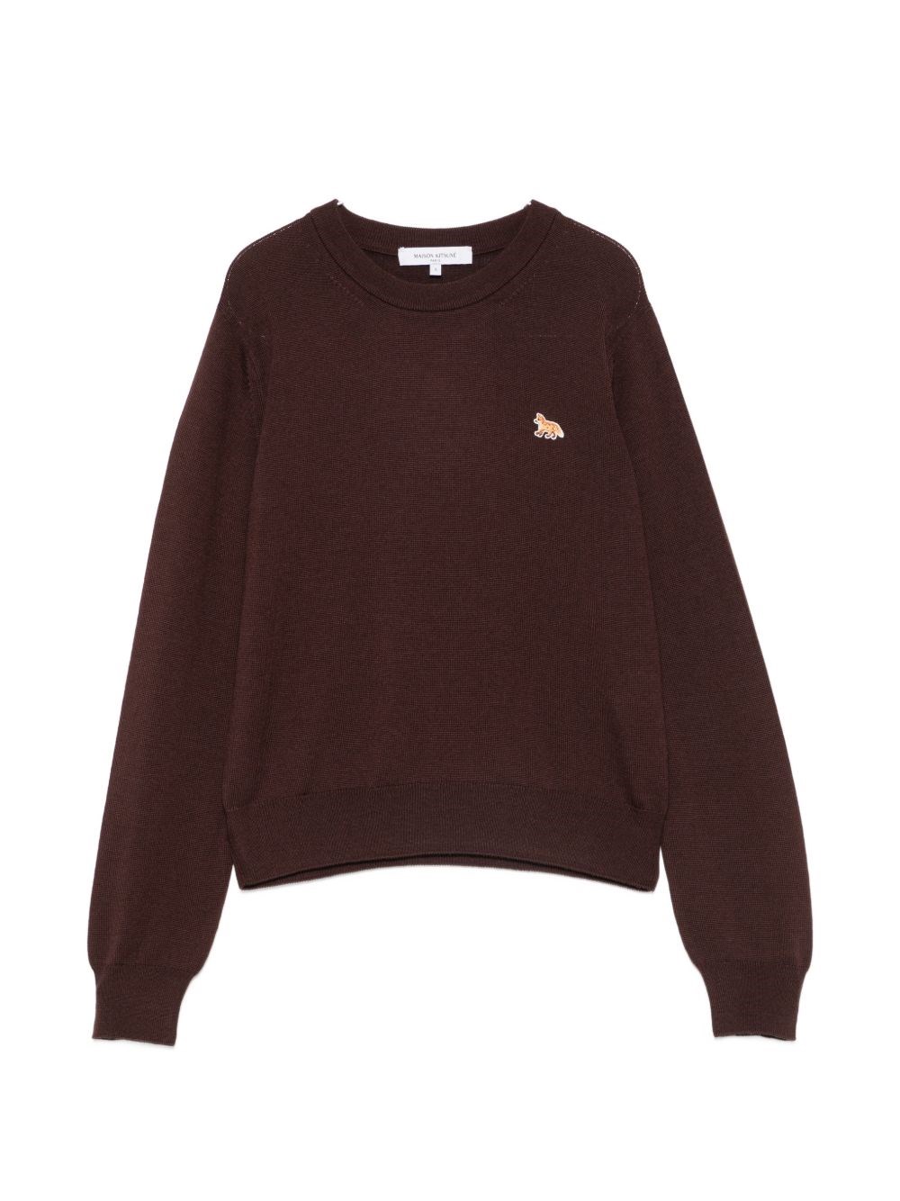 MAISON KITSUNE' Baby Fox Wool Crewneck Jumper