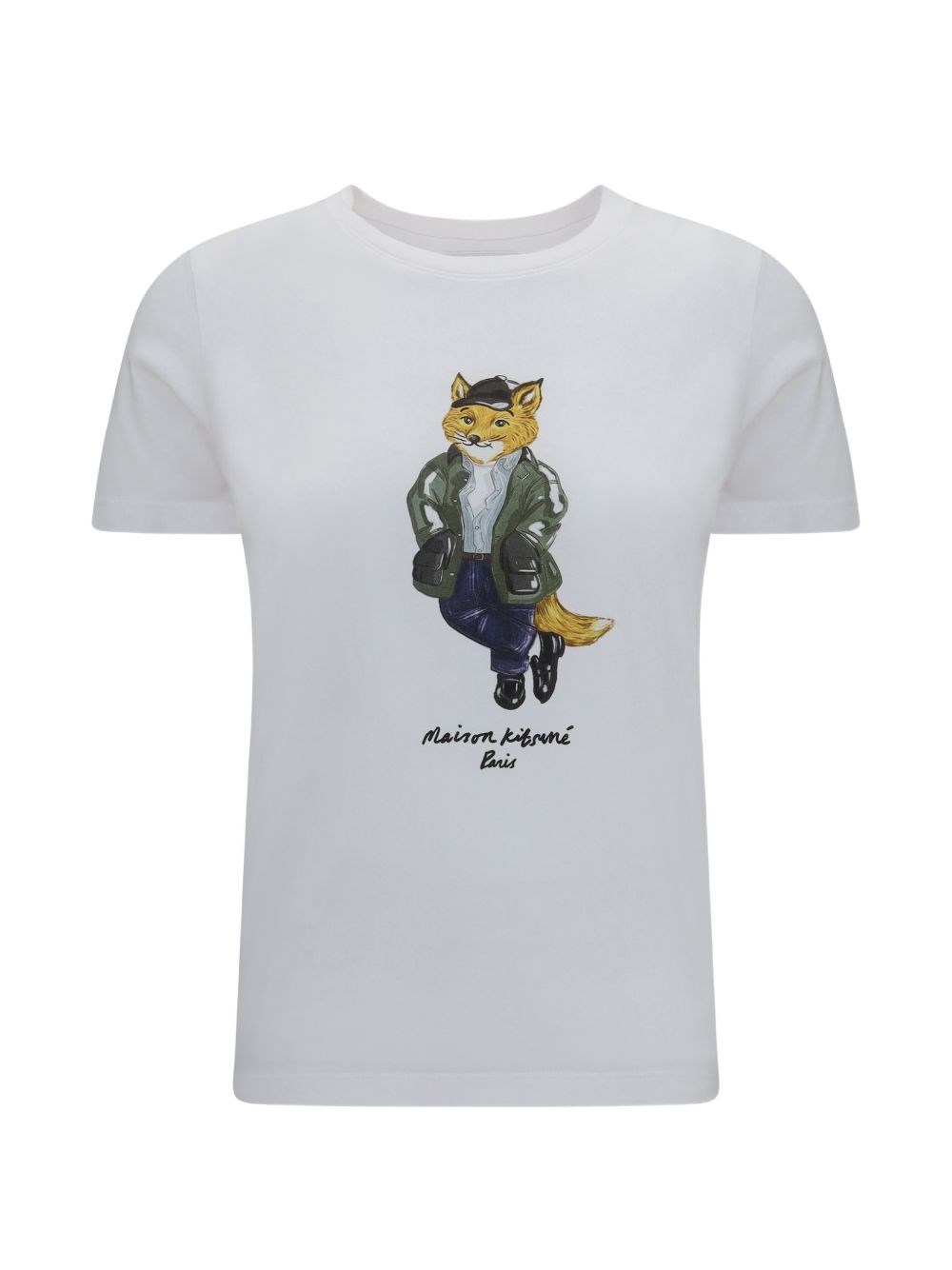 MAISON KITSUNE' Weekend Fox Cotton T-Shirt